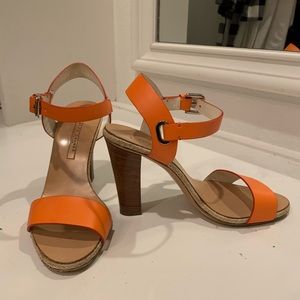 RALPH LAUREN blocked heels